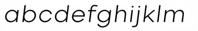 Vilonti Light Italic