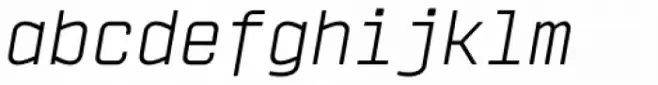 Vin Mono Pro Light Italic