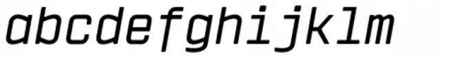 Vin Mono Pro Medium Italic