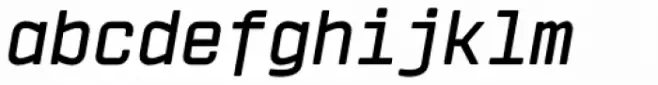 Vin Mono Pro Semi Bold Italic