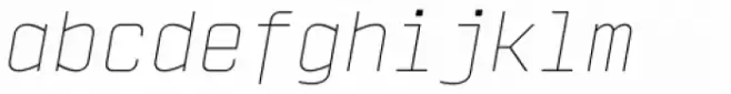 Vin Mono Pro Thin Italic