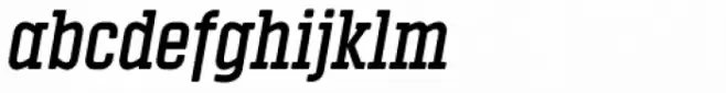 Vin Slab Pro Semi Bold Italic