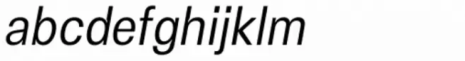 Vinila Condensed Light Oblique