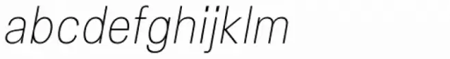 Vinila Condensed Thin Oblique