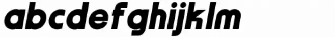 Vista Morgan Sans Black Italic