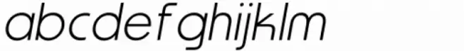 Vista Morgan Sans Extra Light Italic