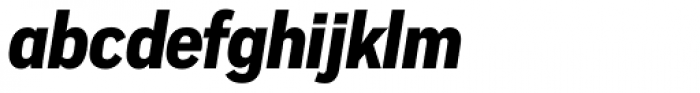Vito Condensed Black Italic