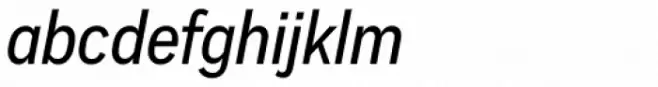 Vito Condensed Medium Italic