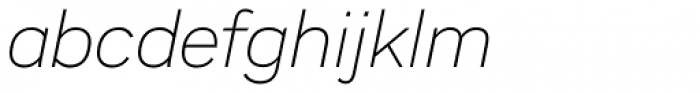 Vito Extra Light Italic