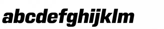 Vitro Extra Bold Italic