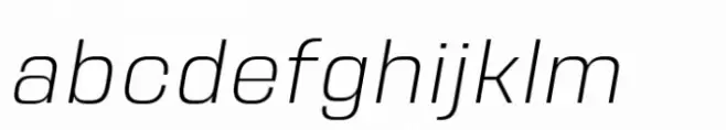 Vitro Light Italic
