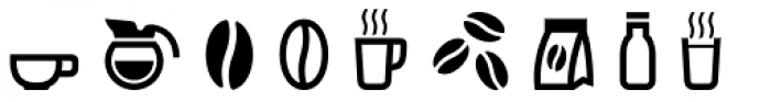 Vivala Coffee House Icons