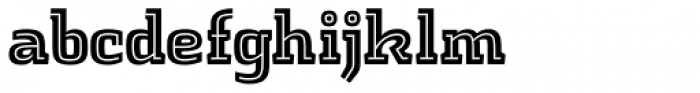 Vivala Slab Extra Bold Inline