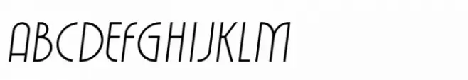Voltdeco V02 Extra Light Italic