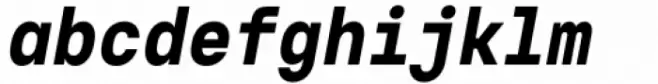 Voyager Mono Condensed Black Italic