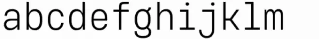 Voyager Mono Condensed Light