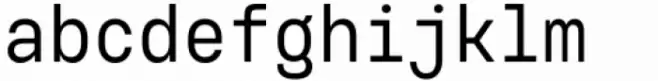 Voyager Mono Condensed Regular