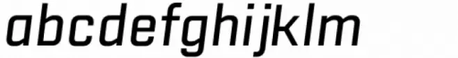 VTF Justina Semi Bold Italic GEO