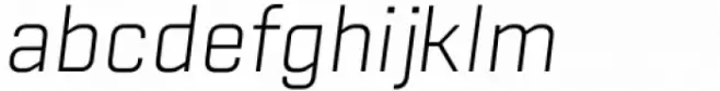 VTF Justina Ultra Light Italic HUM