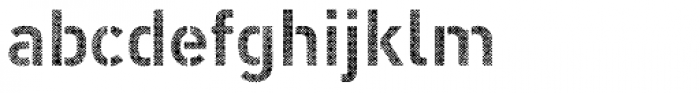 Vtg Stencil DIN Halftone Light