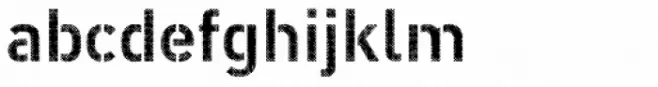 Vtg Stencil DIN Halftone