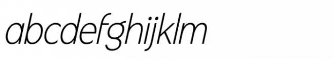 VVDS Fifties SExp Thin Italic