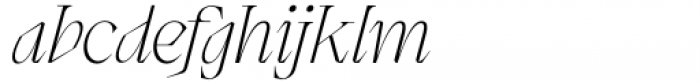 Wagon Extra Light Italic
