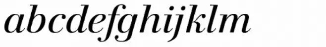 Walbaum 120 XL Medium Pro Italic
