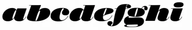 Walbaum 60 pt Black Italic
