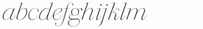 Walbaum 96 pt Thin Italic