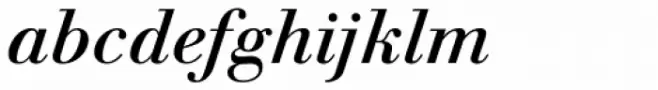 Walbaum Antiqua Pro DemiBold Italic