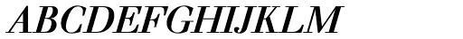 Walbaum SB Italic SC