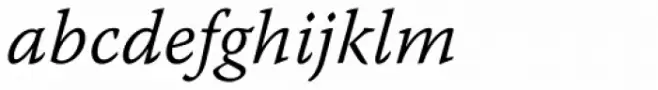 Warnock Pro Caption Light Italic