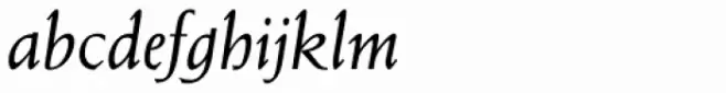 Weiss Antiqua EF Italic