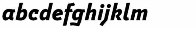 Weitalic Heavy Italic