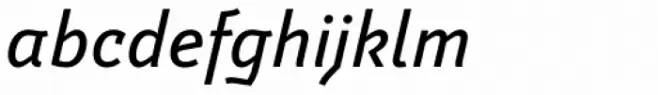 Weitalic Medium Italic
