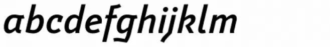 Weitalic Semi Bold Italic