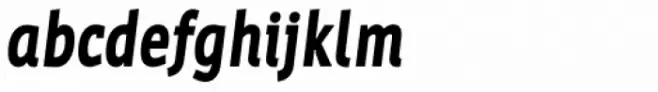 Werk Condensed Black Italic