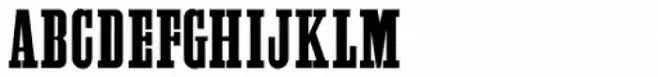 Western Wood Type JNL