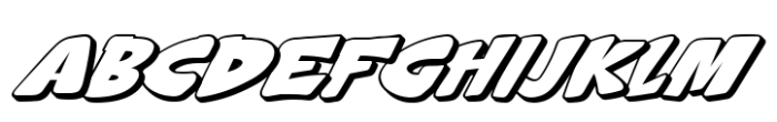 Whimsy Comic 3d layered Italic Shadow