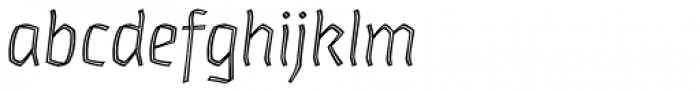 Whisky 1230 Inline Italic
