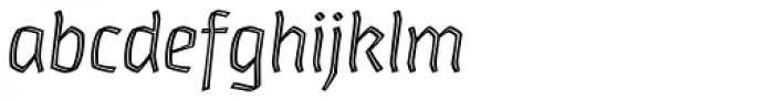 Whisky 1340 Inline Italic