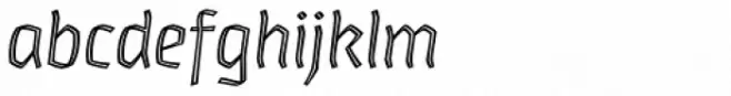 Whisky 1340 Inline Italic