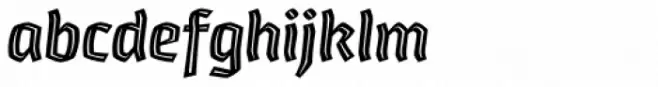 Whisky 1670 Inline Italic