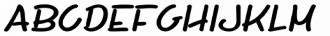 Whiteboard Modern Bold Italic