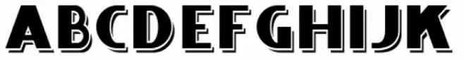 Whitehaven Condensed Engraved