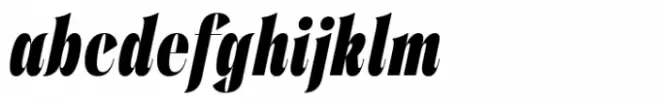 Wichittra Black Italic