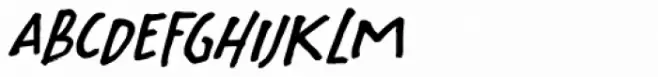 Widdershins Italic