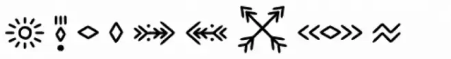 Wigwams Symbols