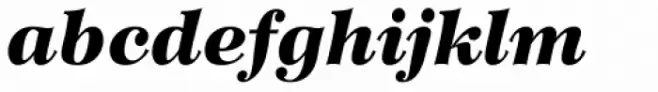 Wilke 96 Black Italic